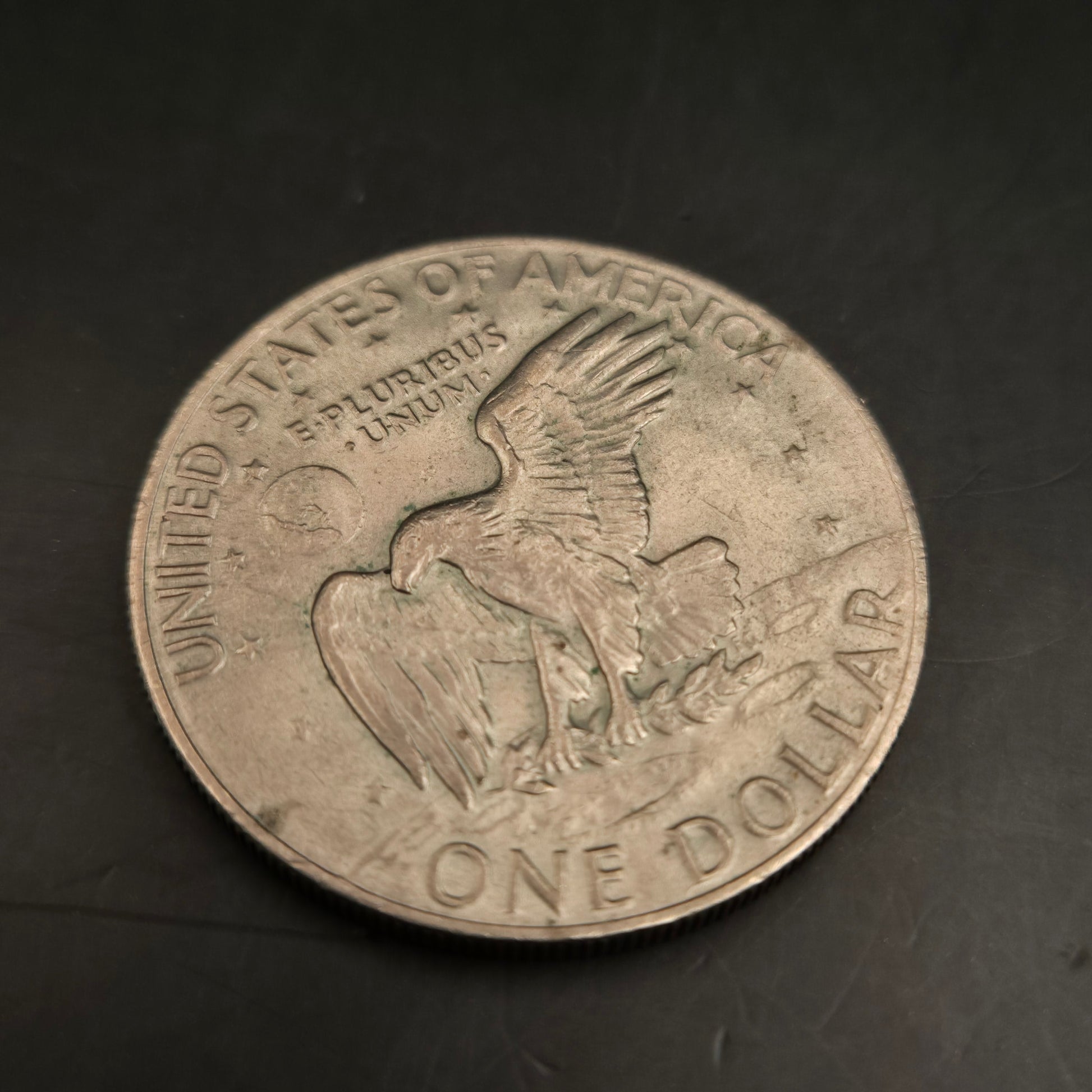 Vintage US Eisenhower One Dollar Münze mit Adler Motiv - Bild 2