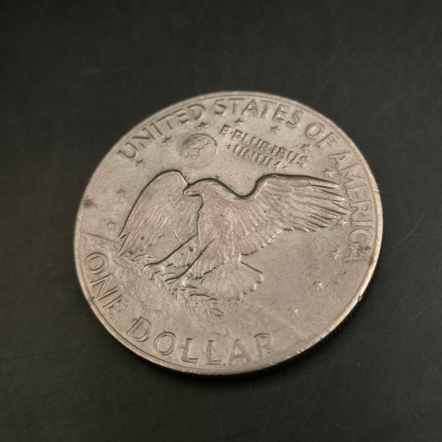 Vintage US Eisenhower One Dollar Münze mit Adler Motiv - Bild 3