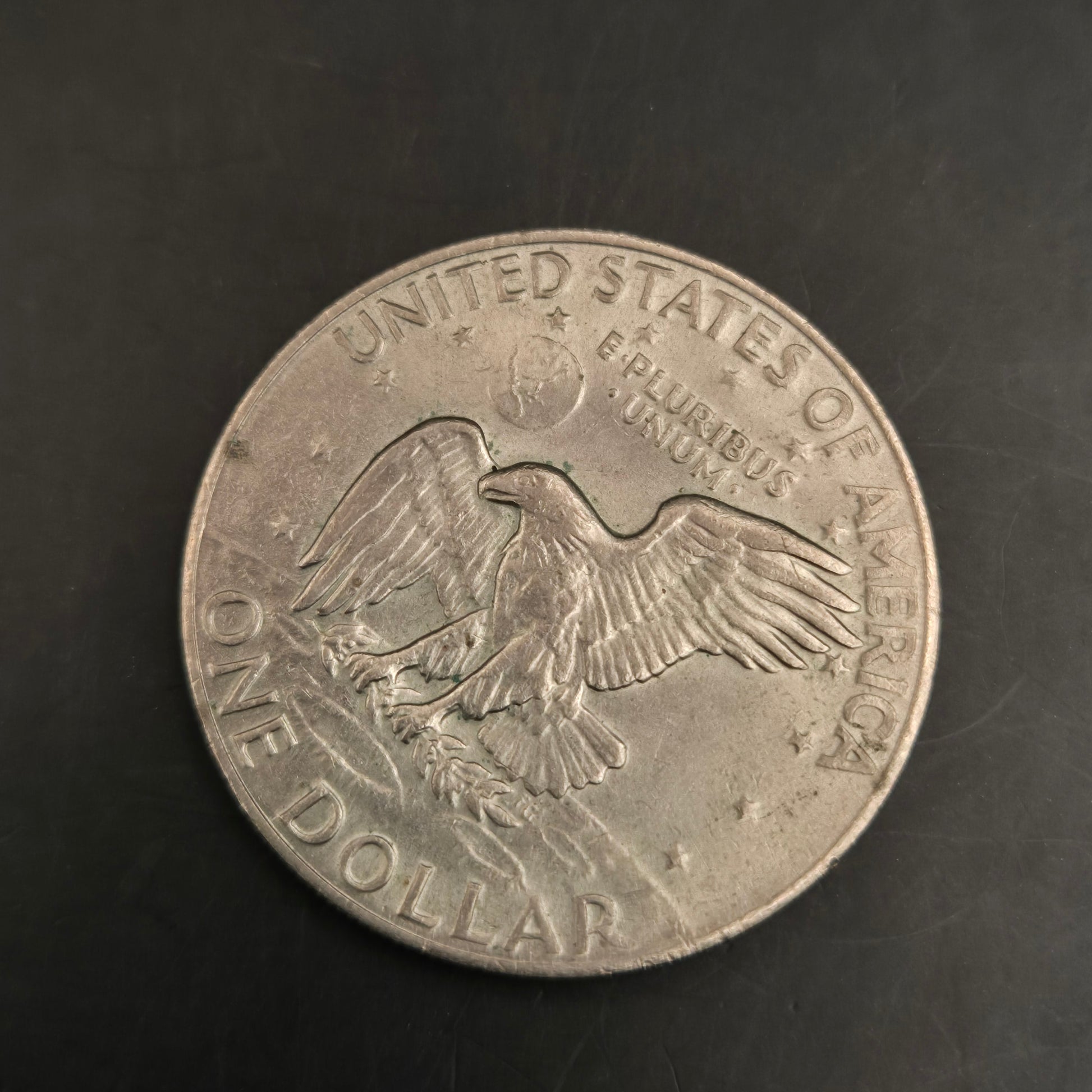 Vintage US Eisenhower One Dollar Münze mit Adler Motiv - Bild 4