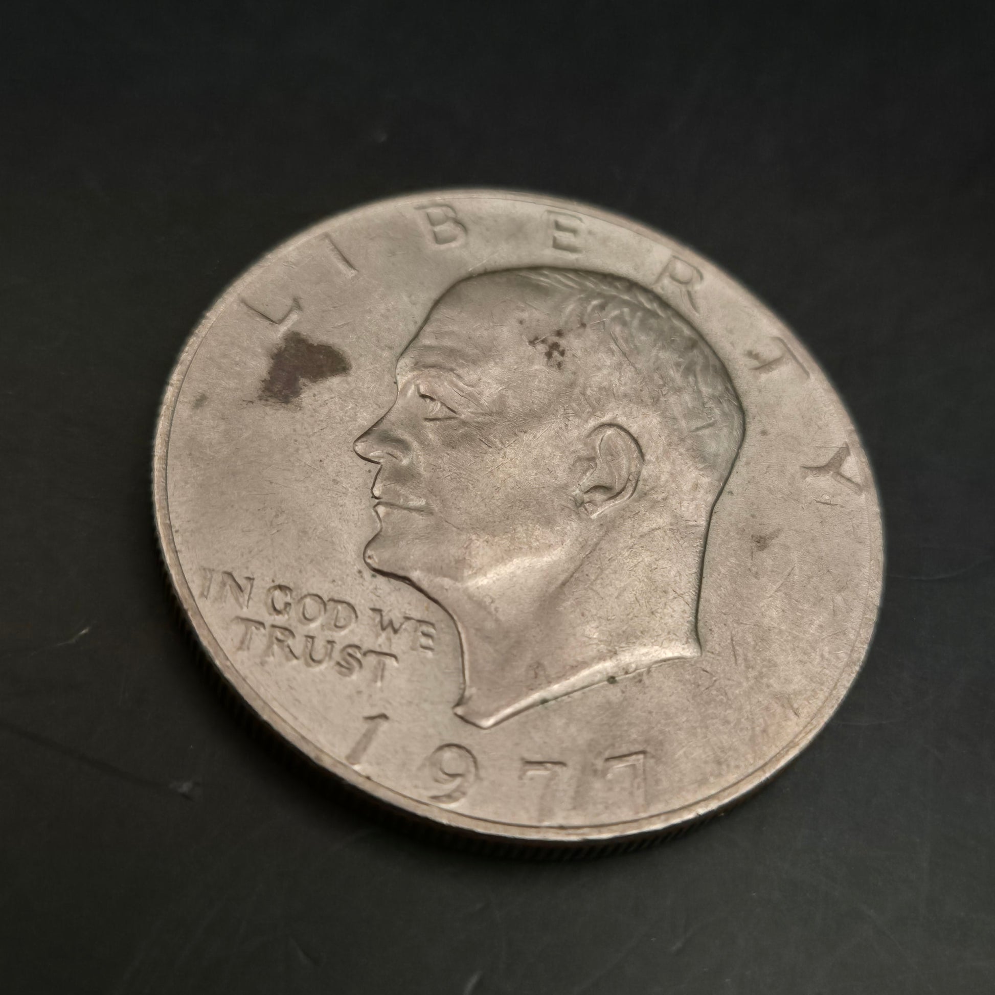 Vintage US Eisenhower One Dollar Münze mit Adler Motiv - Bild 5