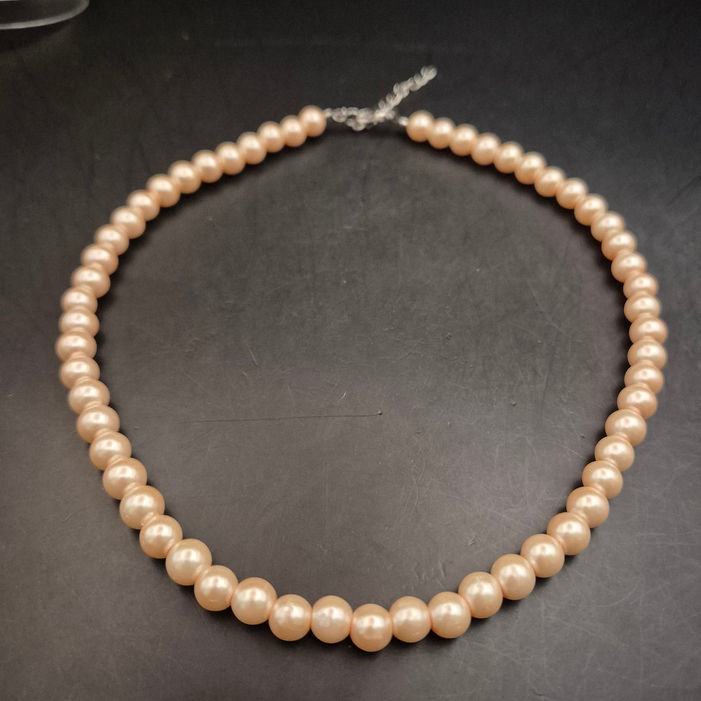 Elegante Vintage Perlenkette Rosé - Klassischer Chic - Bild 5