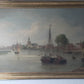 Historische Hafenszene von Rudolf Garrels 1675–1750 Authentische Signatur