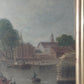 Historische Hafenszene von Rudolf Garrels 1675–1750 Authentische Signatur