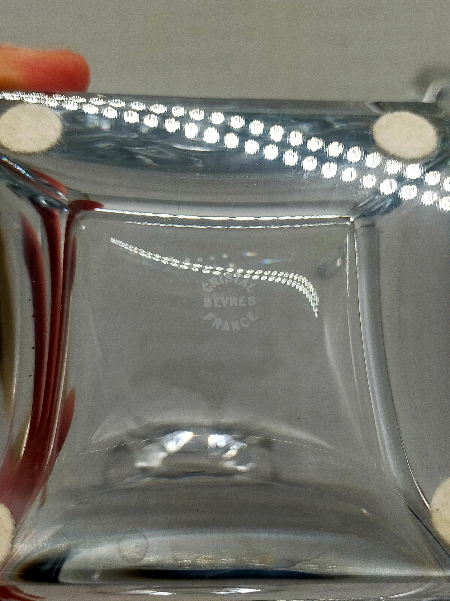 Sevres Kristall Karaffe Frankreich – edles Design mit Facettenschliff