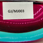 Edles Murano Glas Objekt Blau Pink – Handgefertigte Design Skulptur