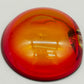 Vintage Murano Glas Aschenbecher Rot Orange Grün