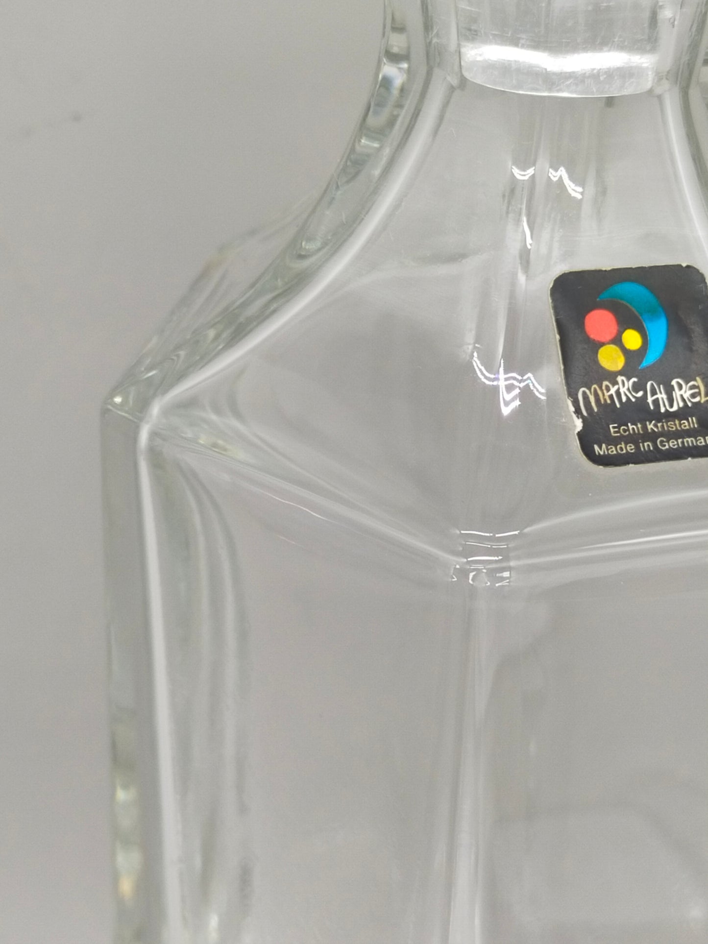Marc Aurel Kristall Karaffe – Elegante Whisky Karaffe aus Echt Kristall