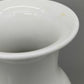 Edle KPM Berlin Porzellan Vase in Weiß – Klassische Balusterform
