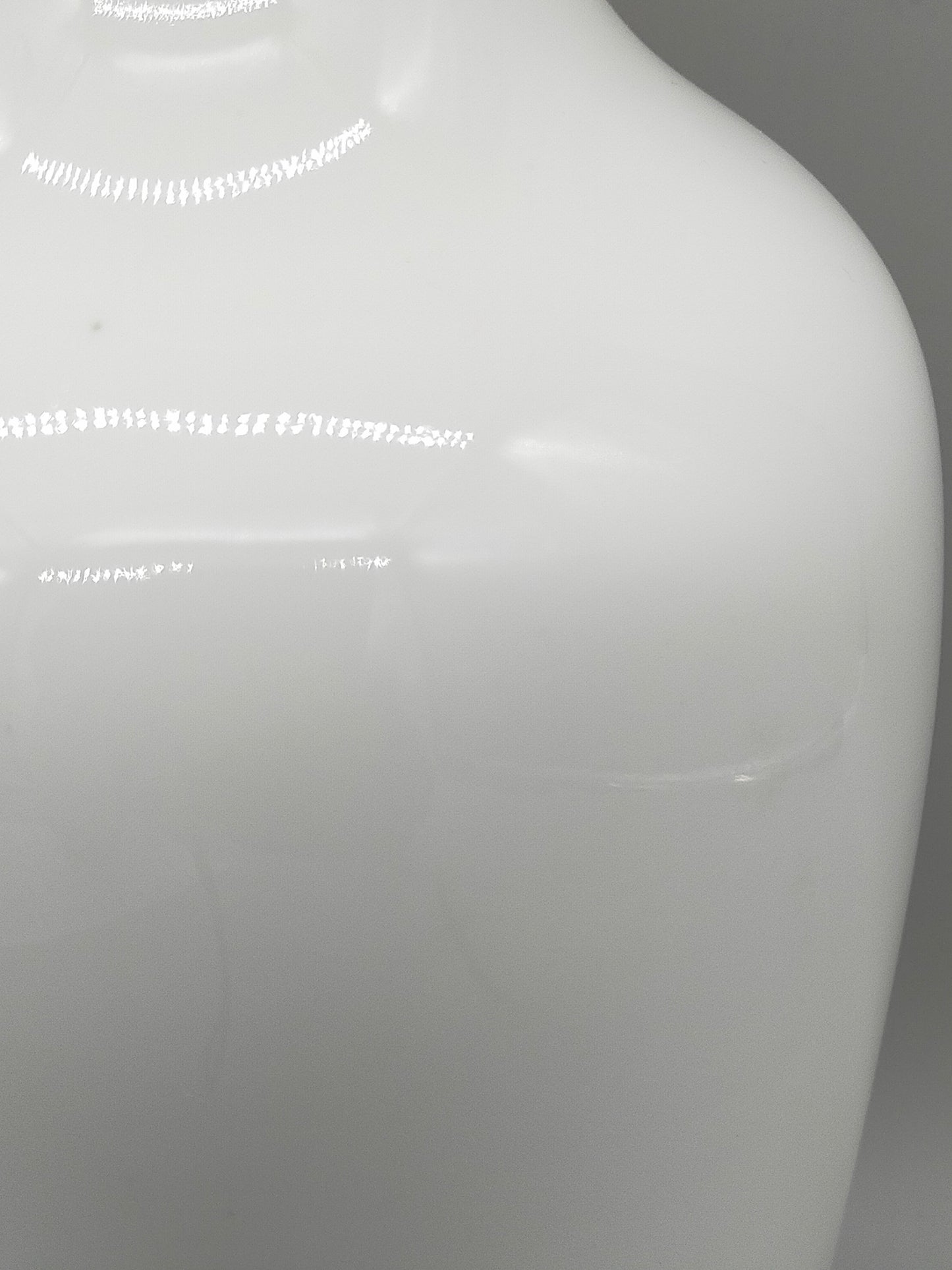 Exklusive KPM Berlin Porzellan Vase in Weiß – Elegante