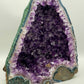 Große Amethyst Druse Geode Kristall violett Naturstein Dekoration
