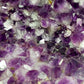 Große Amethyst Druse Geode Kristall violett Naturstein Dekoration