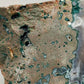 Große Amethyst Druse Geode Kristall violett Naturstein Dekoration