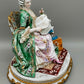 Capodimonte Porzellan Figur Madame Pompadour Italien Signiert