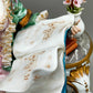 Capodimonte Porzellan Figur Madame Pompadour Italien Signiert