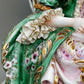 Capodimonte Porzellan Figur Madame Pompadour Italien Signiert