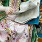 Capodimonte Porzellan Figur Madame Pompadour Italien Signiert
