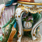 Capodimonte Porzellan Figur Madame Pompadour Italien Signiert