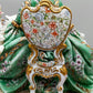 Capodimonte Porzellan Figur Madame Pompadour Italien Signiert