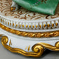 Capodimonte Porzellan Figur Madame Pompadour Italien Signiert