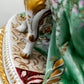 Capodimonte Porzellan Figur Madame Pompadour Italien Signiert