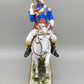 Napoleon Bonaparte Offizier 1808 - Porzellan Figur Limoges Handarbeit