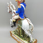 Napoleon Bonaparte Offizier 1808 - Porzellan Figur Limoges Handarbeit