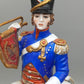 Napoleon Bonaparte Offizier 1808 - Porzellan Figur Limoges Handarbeit