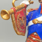 Napoleon Bonaparte Offizier 1808 - Porzellan Figur Limoges Handarbeit