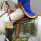 Napoleon Bonaparte Offizier 1808 - Porzellan Figur Limoges Handarbeit