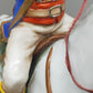 Napoleon Bonaparte Offizier 1808 - Porzellan Figur Limoges Handarbeit