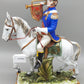 Napoleon Bonaparte Offizier 1808 - Porzellan Figur Limoges Handarbeit