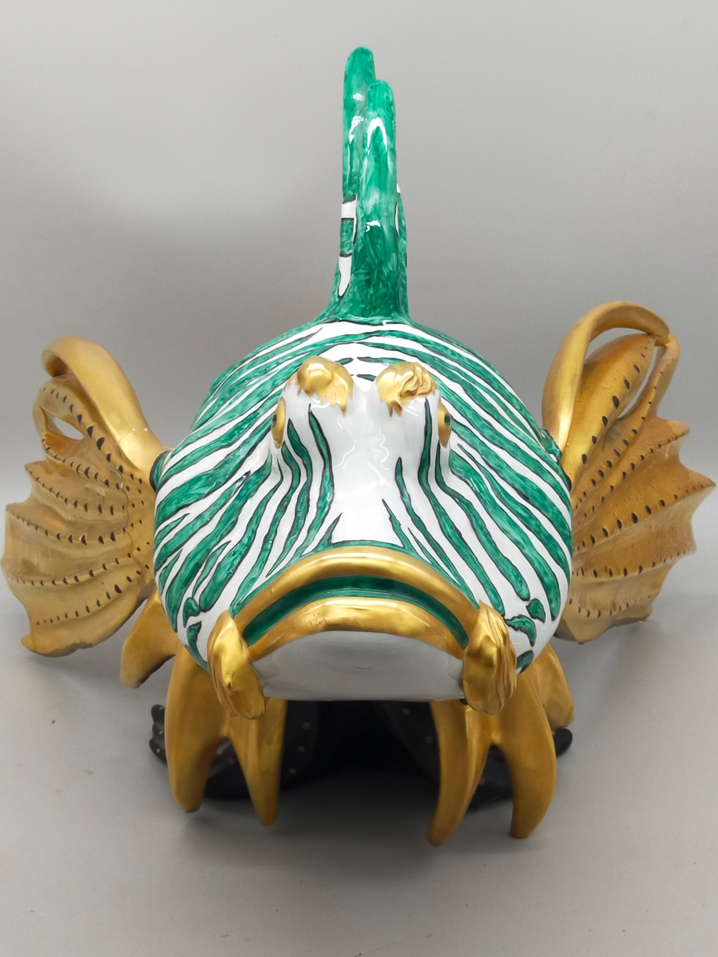 Firenze Porzellan Fisch Figur Italien Handarbeit –  Luxus