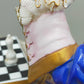 Limoges Porzellan Figur Paar Schach Szene handarbeit signiert
