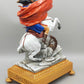 Napoleon Bonaparte Reiter Figur Limoges Porzellan -handbemalt - Handarbeit