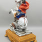 Napoleon Bonaparte Reiter Figur Limoges Porzellan -handbemalt - Handarbeit