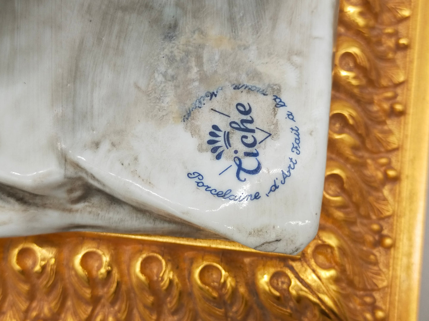 Napoleon Bonaparte Reiter Figur Limoges Porzellan -handbemalt - Handarbeit
