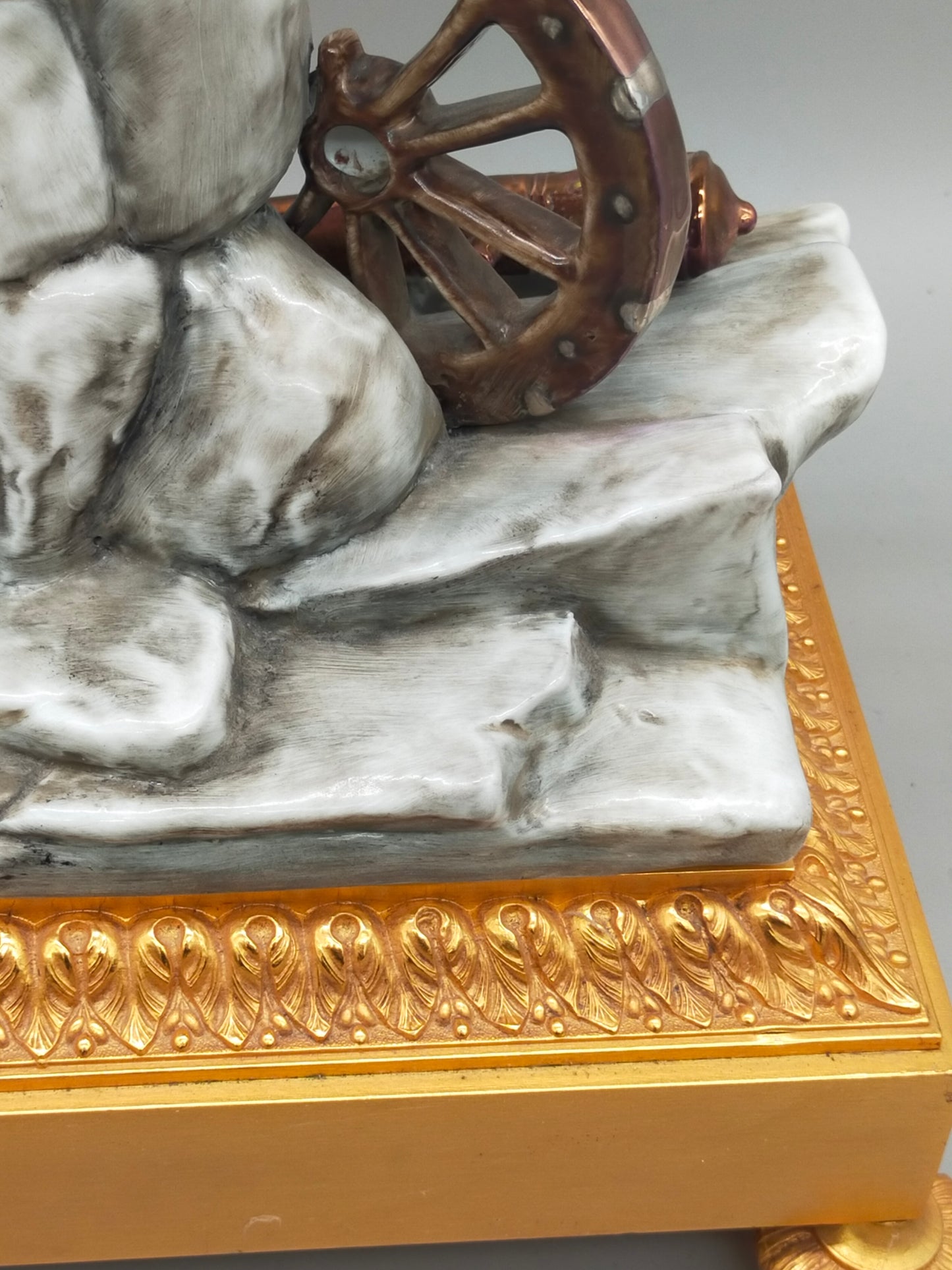 Napoleon Bonaparte Reiter Figur Limoges Porzellan -handbemalt - Handarbeit