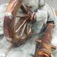 Napoleon Bonaparte Reiter Figur Limoges Porzellan -handbemalt - Handarbeit