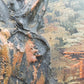 Antike Japanische Landschaftsgemälde Relief Malerei - Wandbild