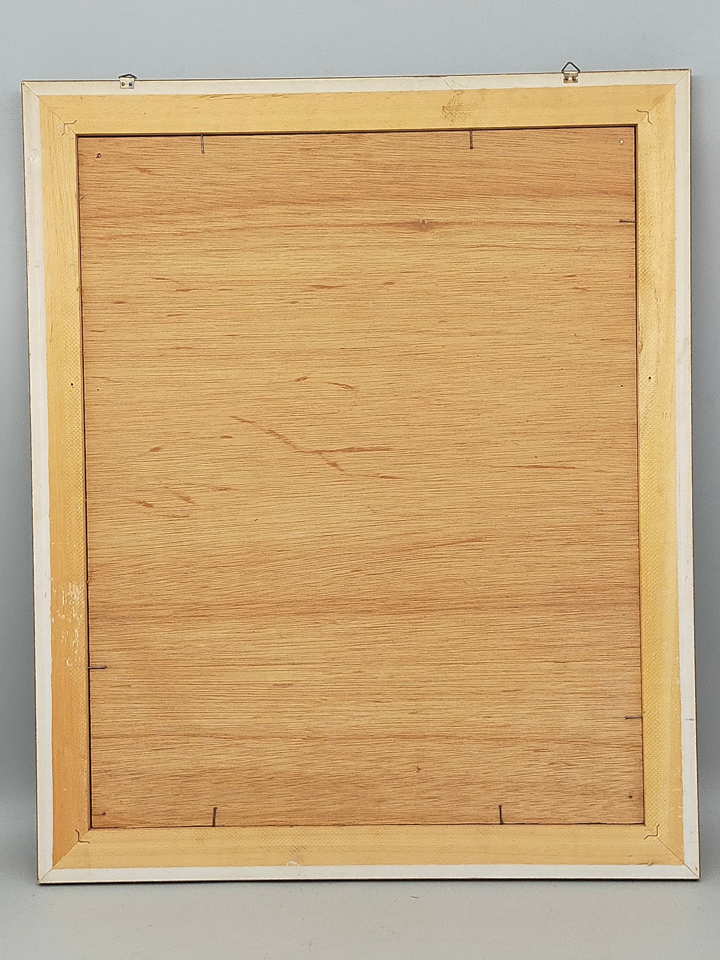 Vintage Japanisches Fächerbild mit Vintage-Wandobjekten