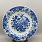 Vintage Delft Blue Holland Wandteller, niederländische Schiffsszene, handbemalte