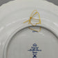 Vintage Delft Blue Holland Wandteller, niederländische Schiffsszene, handbemalte