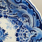 Vintage Delft Blue Holland Wandteller, handbemalte
