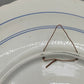 Vintage Delft Blue Holland Wandteller, handbemalte