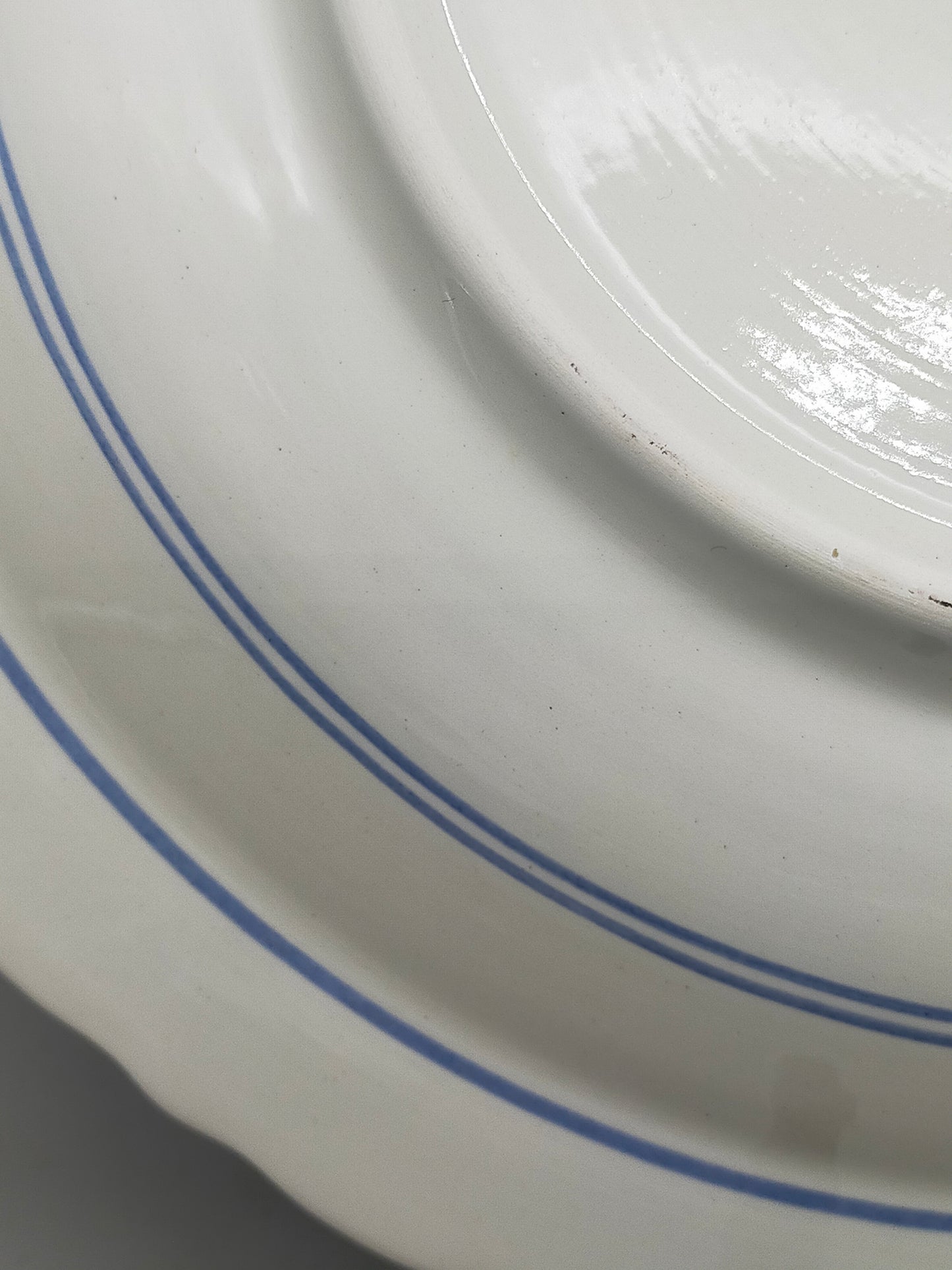 Vintage Delft Blue Holland Wandteller, handbemalte
