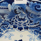 Vintage Delft Blue Holland Wandteller, handbemalte