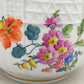 Dresden Porzellan Schale mit Blumenmalerei – Handbemalt