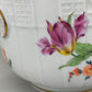 Dresden Porzellan Schale mit Blumenmalerei – Handbemalt