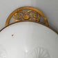 Bayreuth Gloria Porzellan Schale Golden Rose 24K Goldrand & florales
