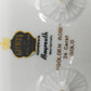 Bayreuth Gloria Porzellan Schale Golden Rose 24K Goldrand & florales